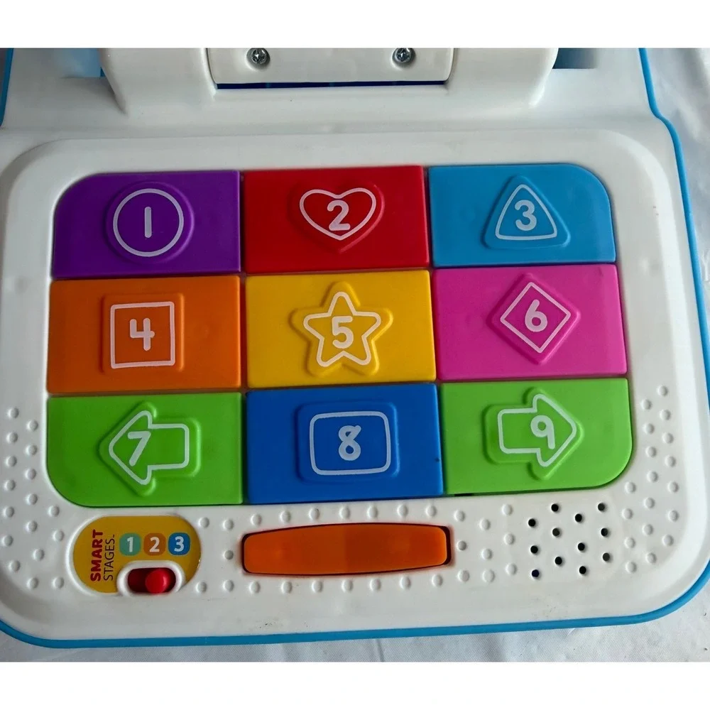 Fisher-Price‎ Laugh & Learn Smart Stages Laptop Blue Toy Computer B011